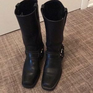 Frye harness boots